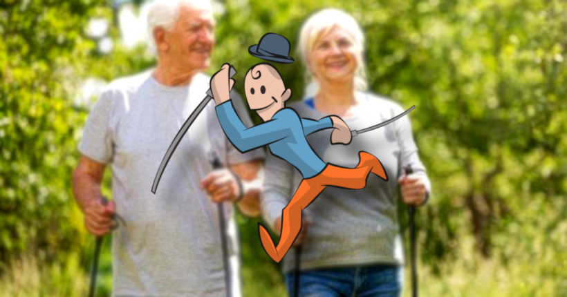 nordic walking dla seniora